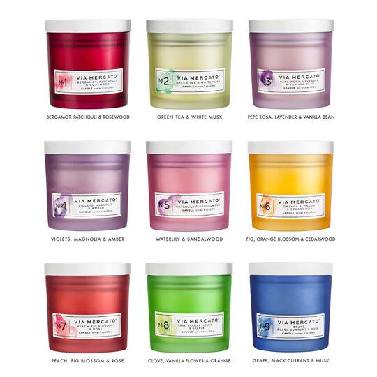 European Soaps Number Jar Candle